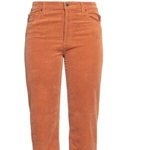 AG Denim AG-ED Corduroy Pants - Straight Leg, Medium Brown/Camel Color